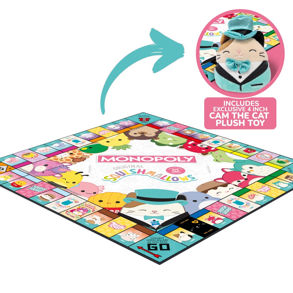 Monopoly Squishmallows Sammleredition Brettspiel