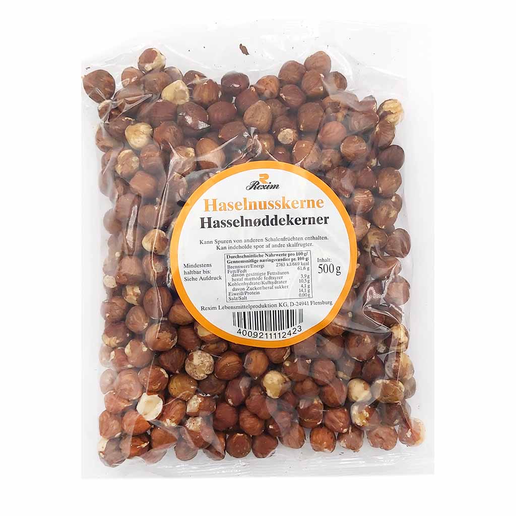 Rexim Haselnusskerne 500g MHD:23.8.25