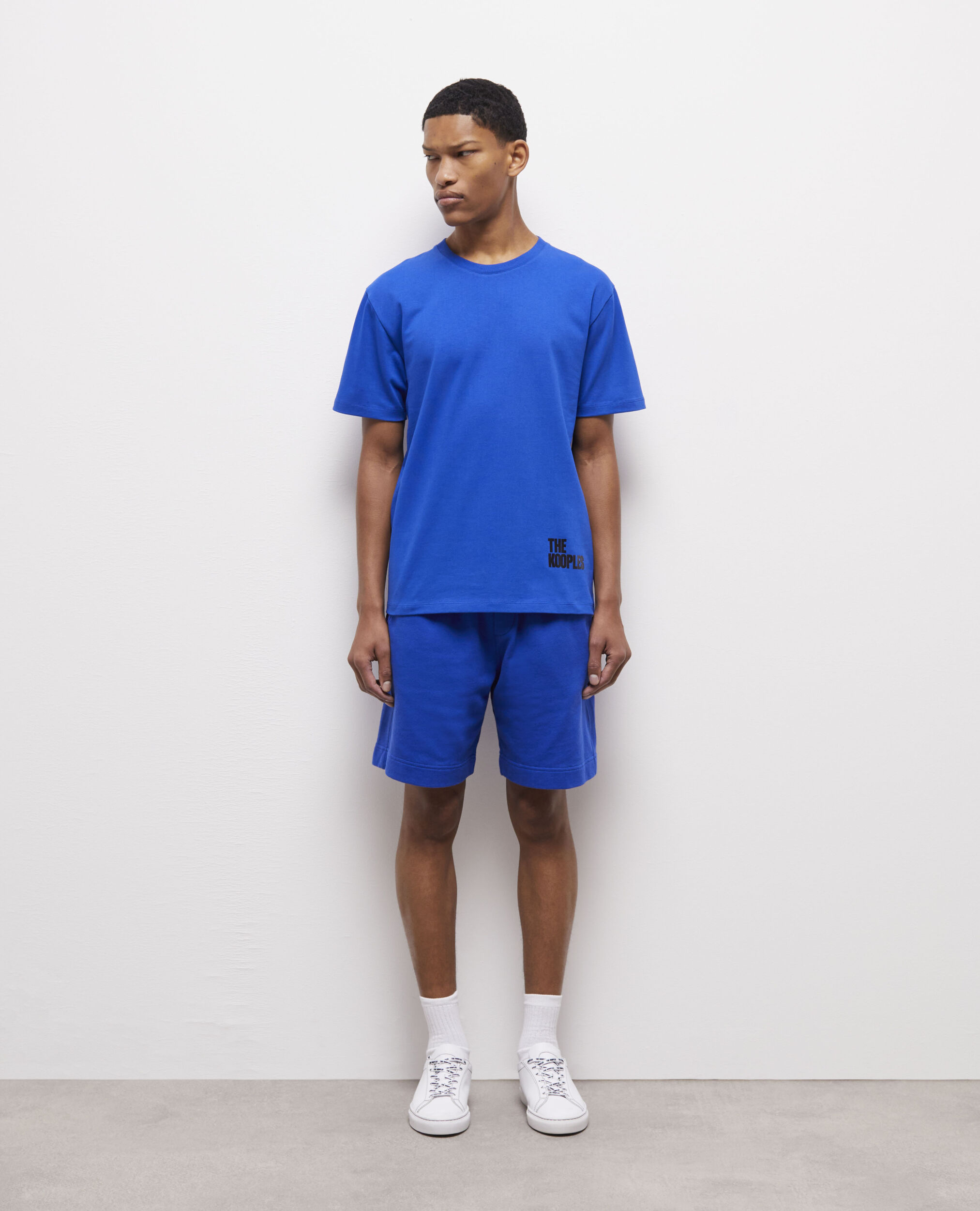T-shirt logo The Kooples bleu