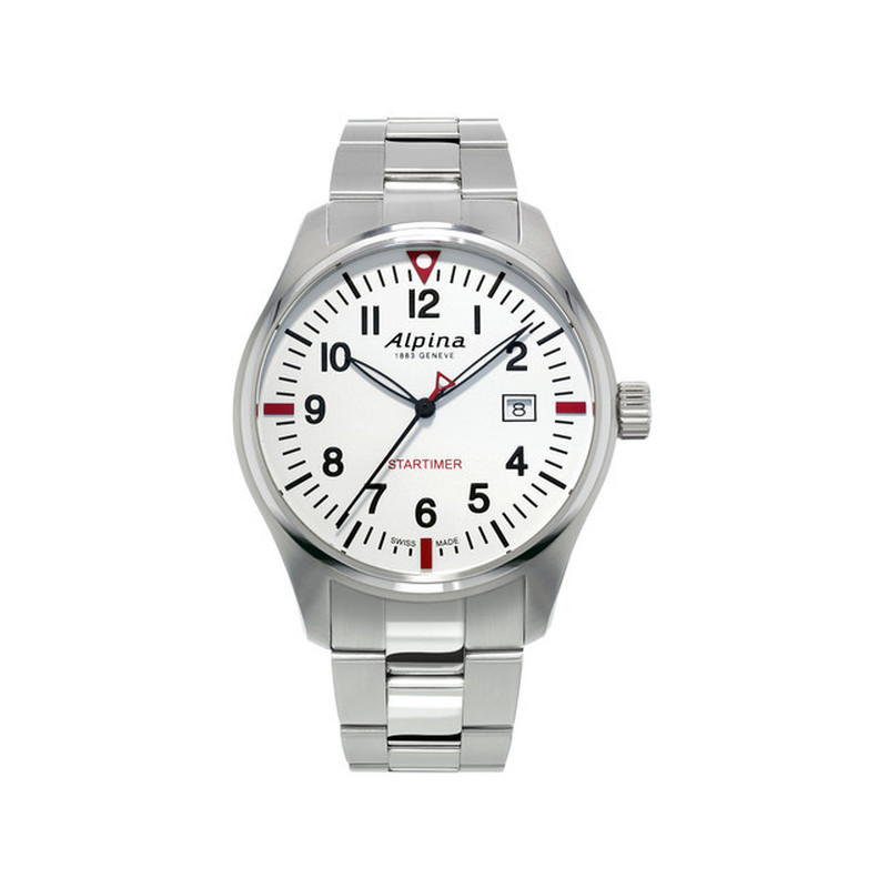 Montre Alpina homme acier