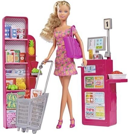 STEFFI LOVE - Supermarkt - Multicolor - Speelset met Accessoires