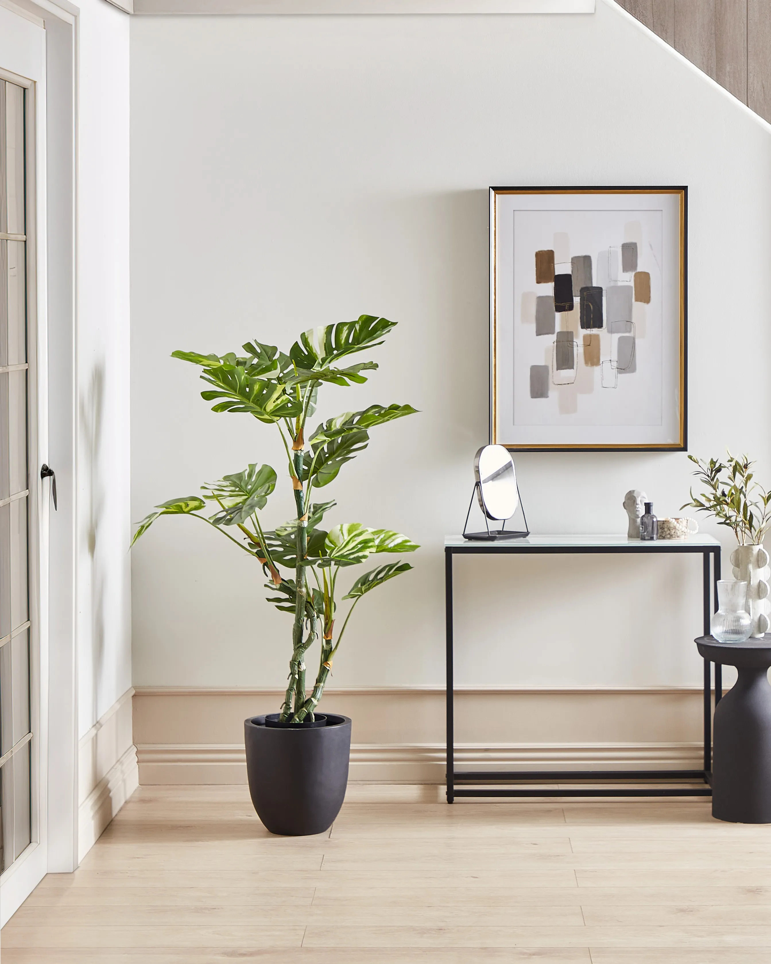 Kunstplant MONSTERA PLANT 135 cm Groen