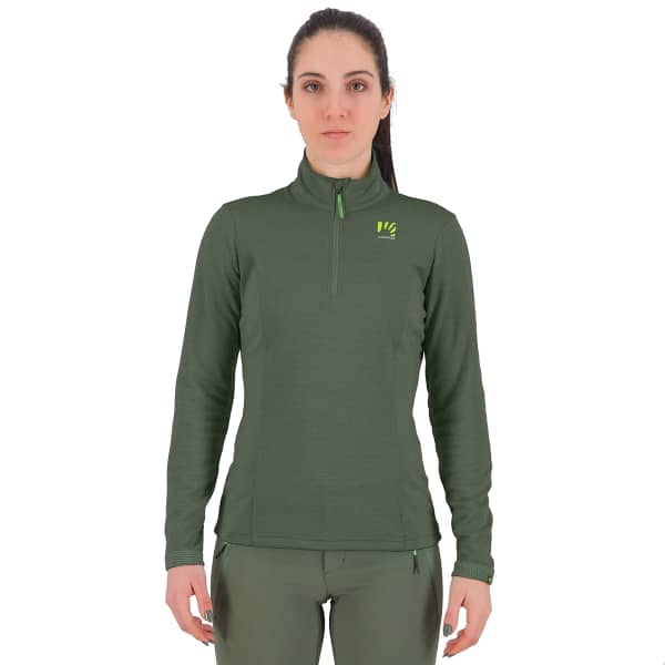 Sweat polaire ski rando KARPOS PIZZOCCO W HALF ZIP THYME