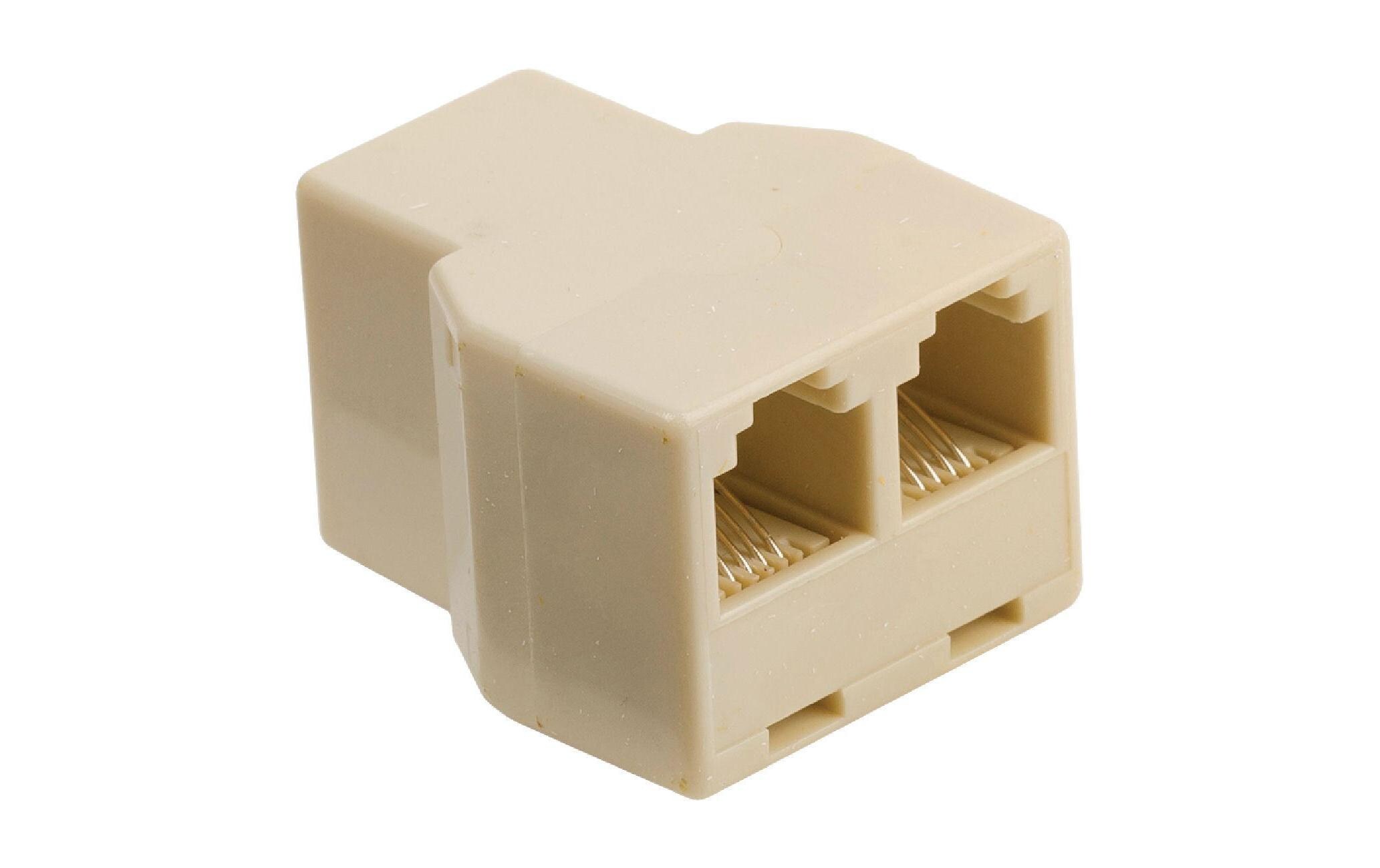 Telefonadapter 6P/4C RJ11 auf RJ11Telefonadapter
