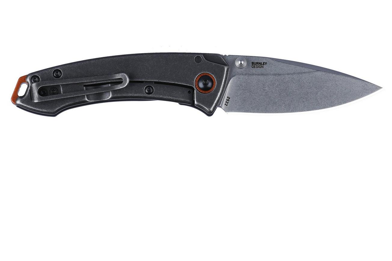 CRKT Tuna Compact, Silver zakmes, Lucas Burnley design
