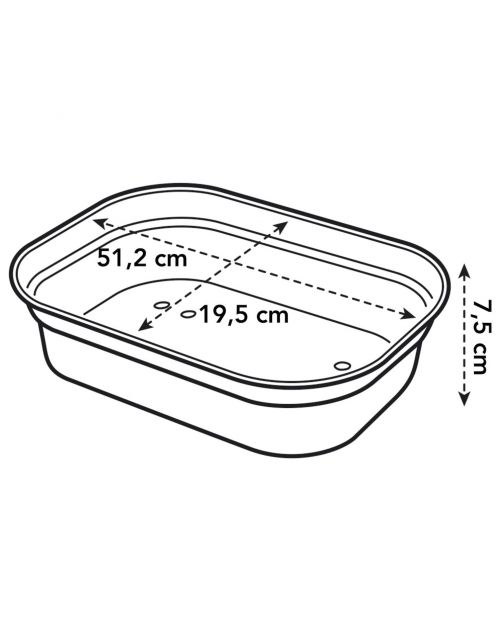 Elho Green Basics Kweektray Groen - Kweekbenodigdheden