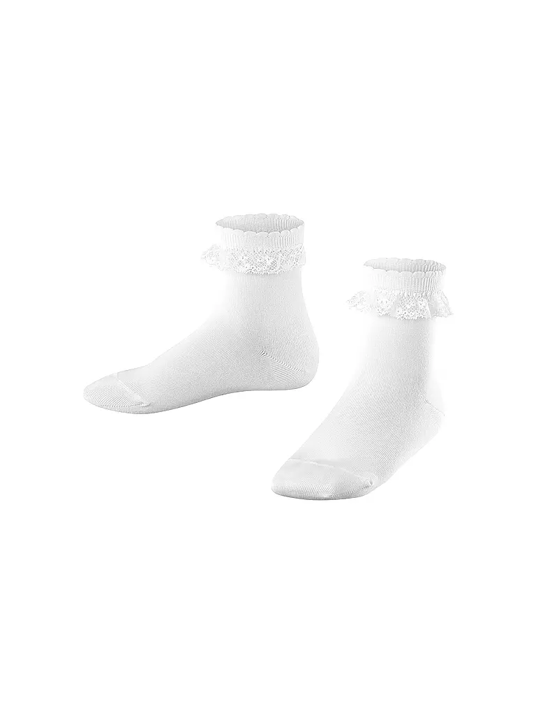 FALKE Kinder Socken white weiss