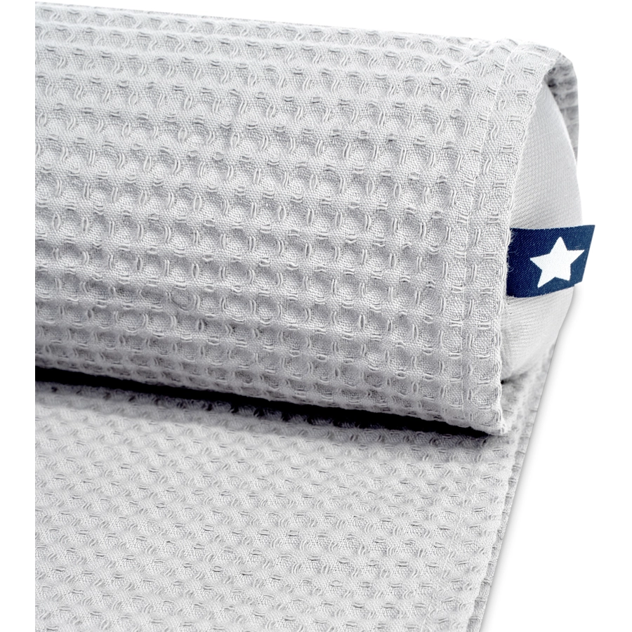JULIUS ZÖLLNER Bezug für Wickelauflagen Loop Jacob Waffelpique light grey