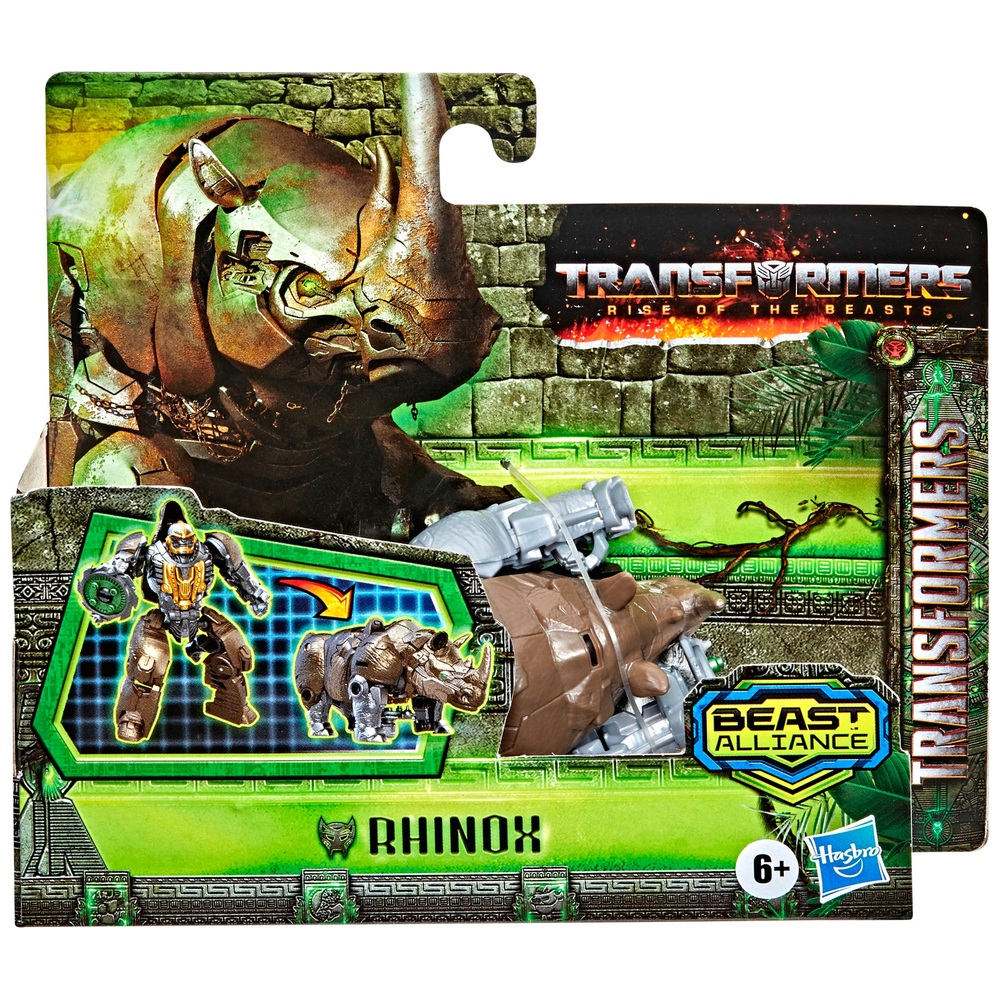 Transformers: Aufstieg der Bestien – Beast Alliance Battle Changers Rhinox Actionfigur