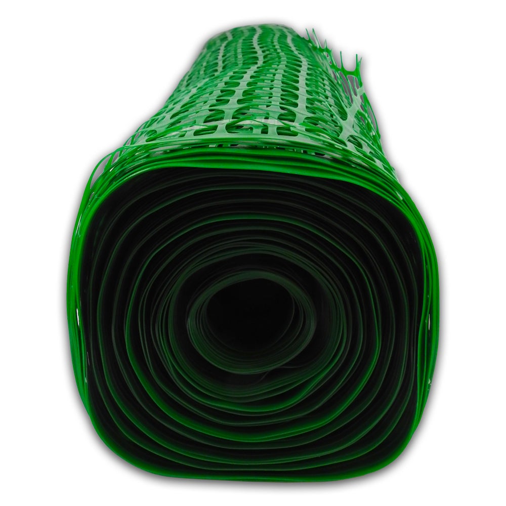 UVV HEAVY 12kg Veiligheidshekwerk Barrièrenet Bouwhekwerk Kunststof 50x1m / Groen