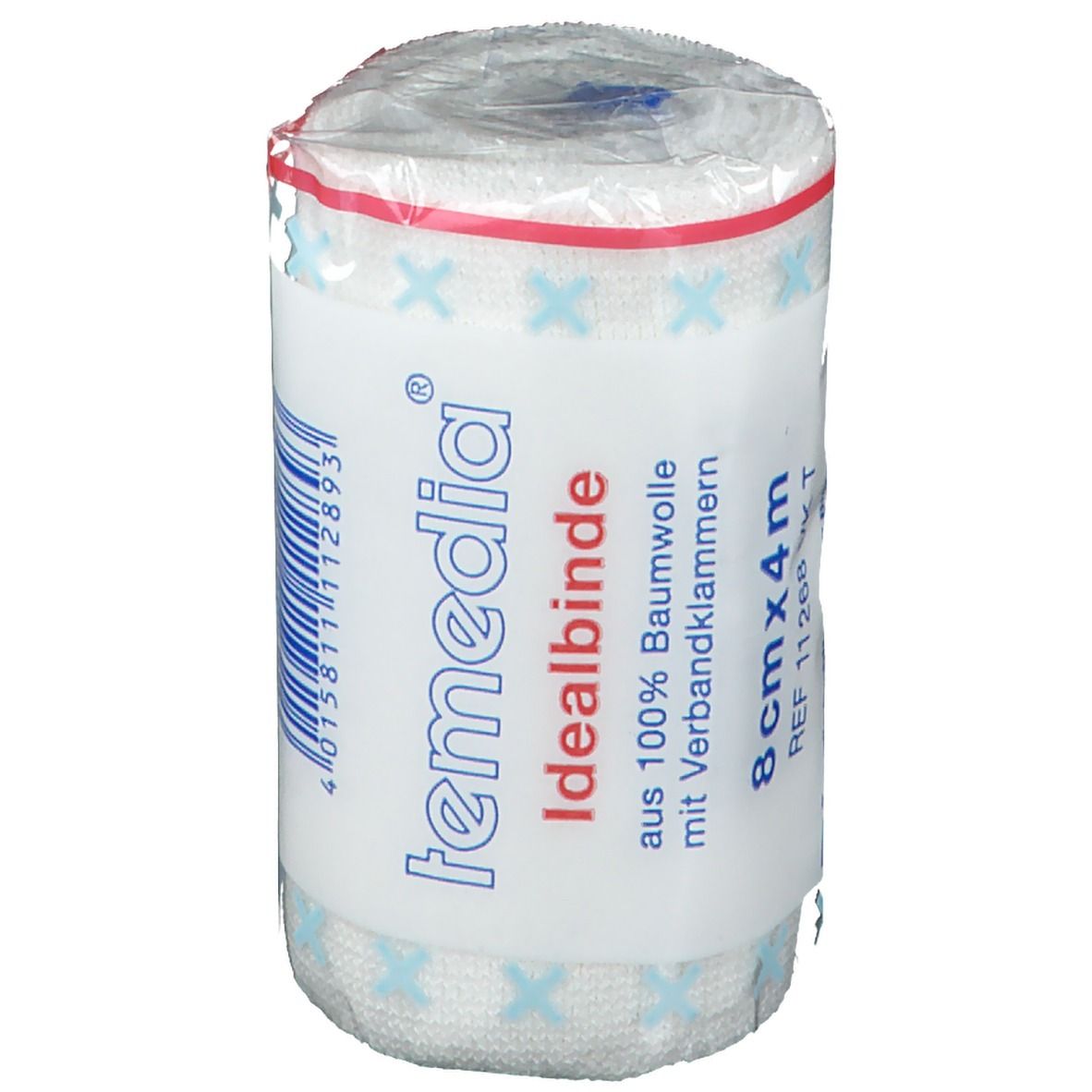 Idealbinde mit Klammer 8 cm x 4 m mit Klammer