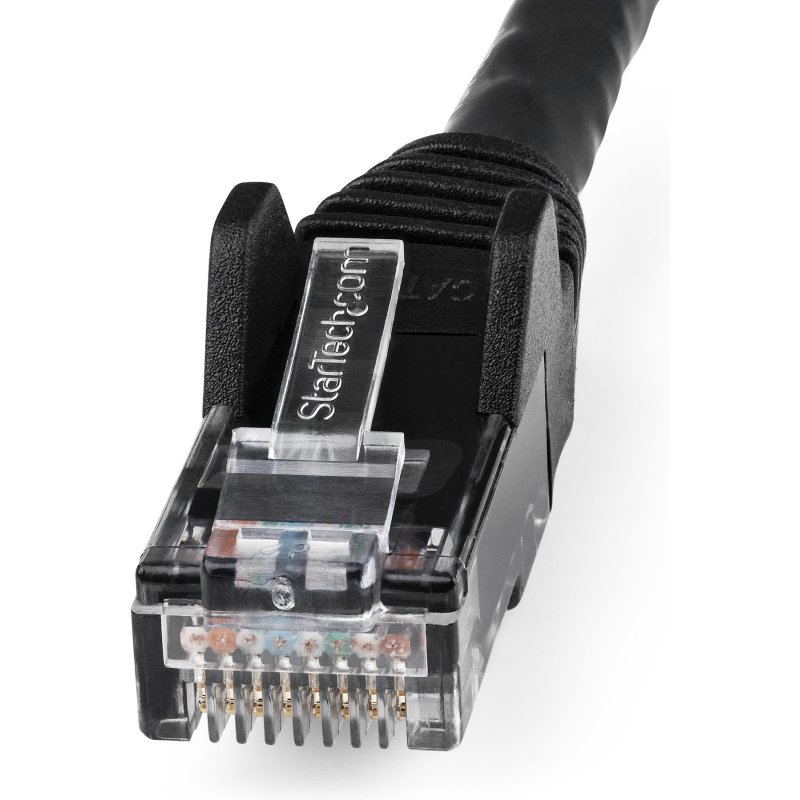 StarTech.com N6LPATCH50CMBK câble de réseau Noir 0,5 m Cat6 U/UTP (UTP)