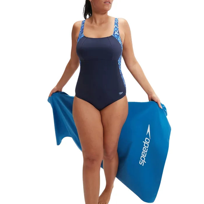 Speedo ECO Lunalustre Printed Shaping Badpak Dames