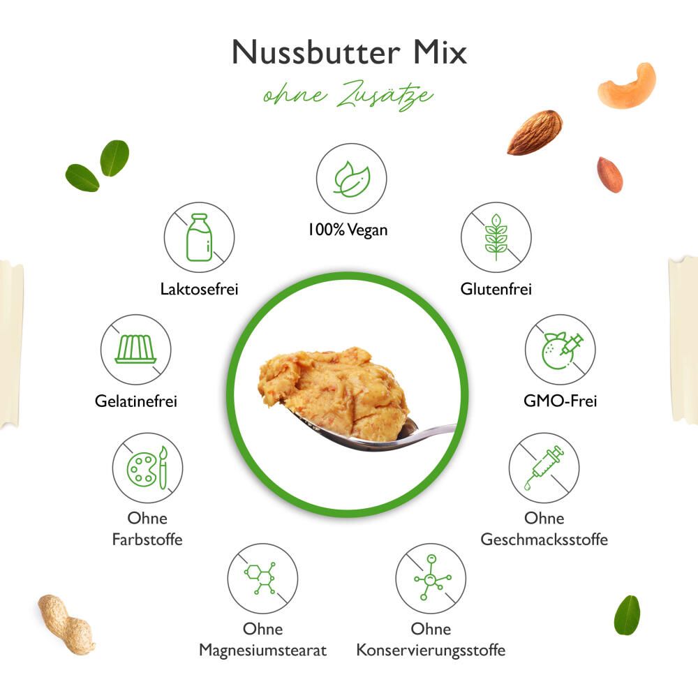 vit4ever 100% Erdnussbutter (MIX)