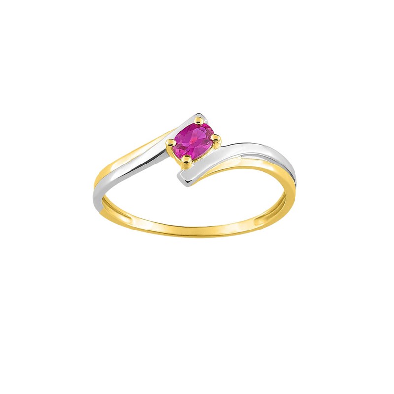 Bague femme - Rubis - Or 18 Carats