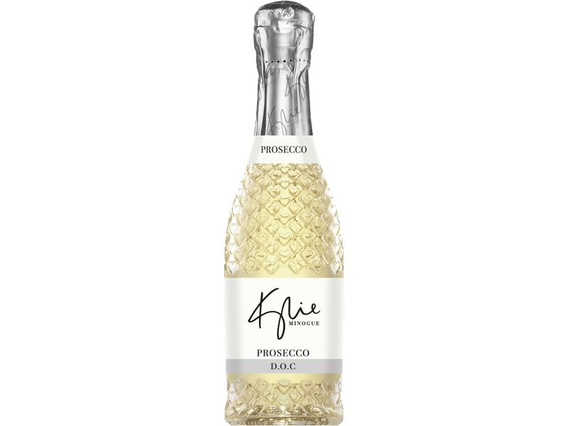 Kylie Minogue Wines Prosecco DOC 20 cl Flasche Eleganter Schaumwein mit Aromen von grünen Äpfeln, Birnen und einem Hauch von Blüten