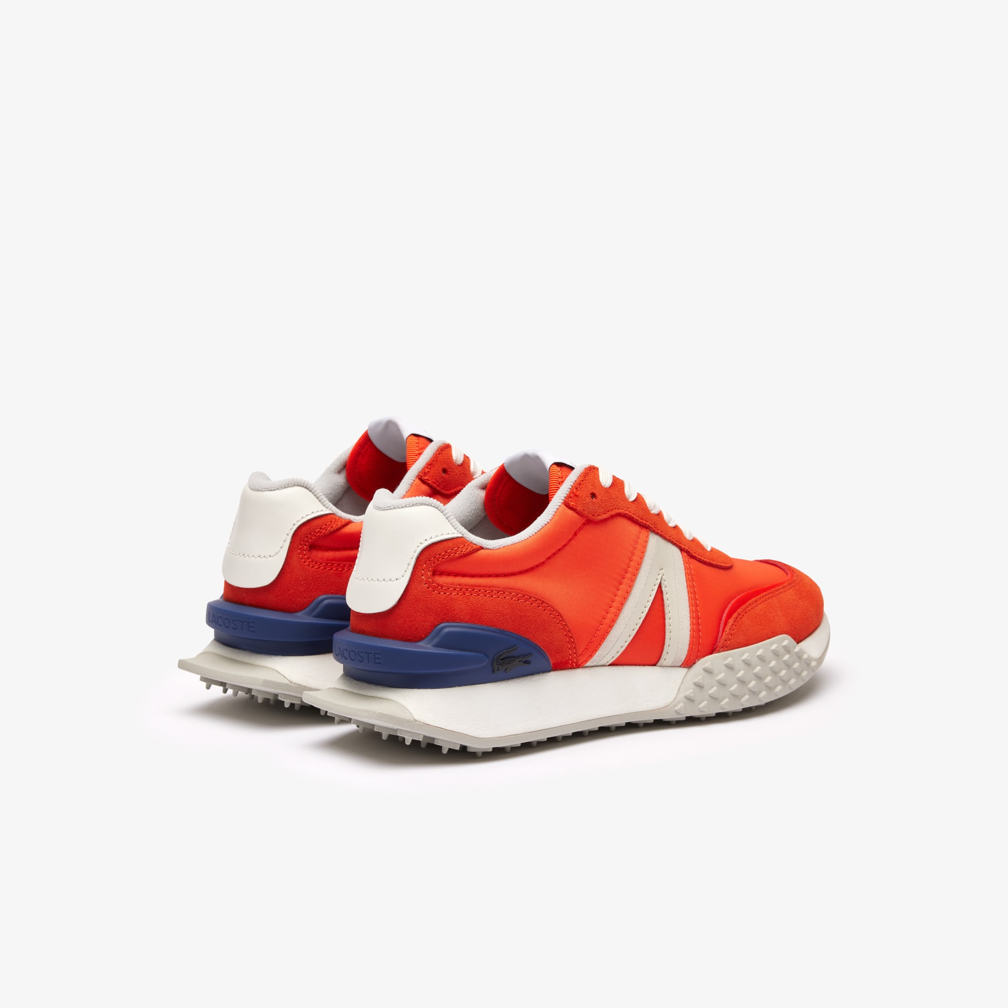 Sneakers L-Spin Deluxe femme en mix matières Sneakers - Orange - Lacoste - Femme