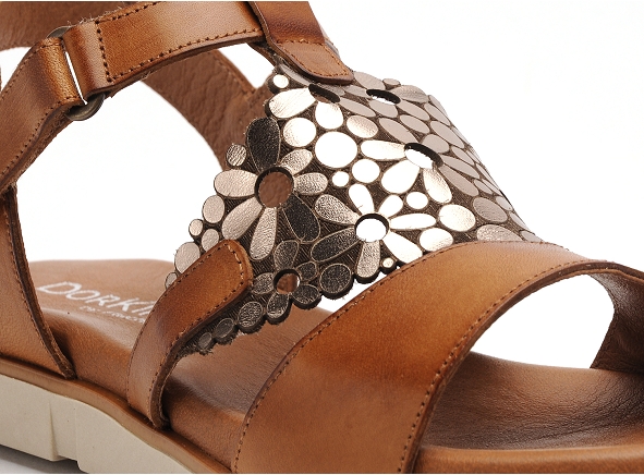 Dorking nu pieds plats femme d8732 txla marron