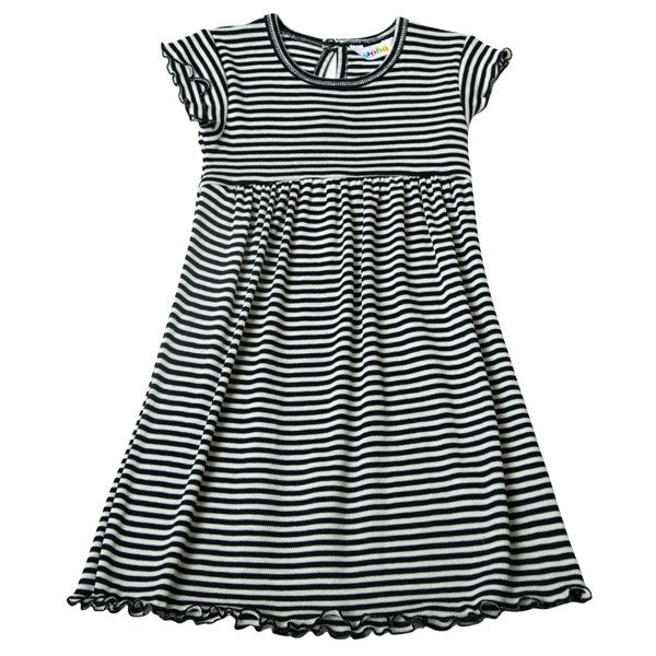 Uld/Silke BlueStripe Kjole - Joha → Luksusbaby.dk