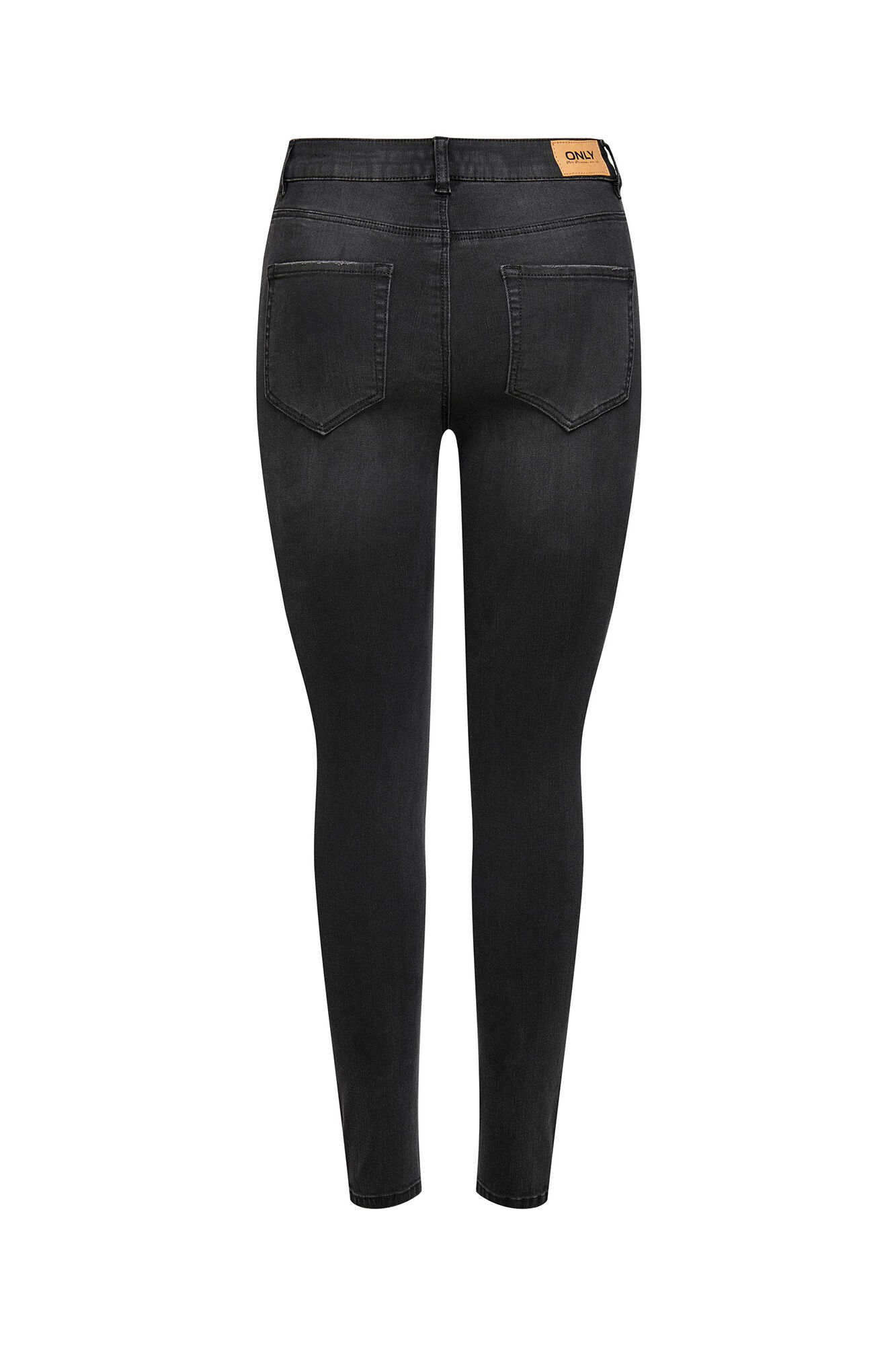 calça jeans skinny azul escura
