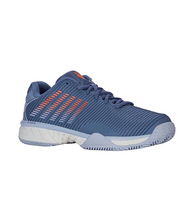 K-Swiss HYPERCOURT EXPRESS 2 CLAY 06614043M INFINITY-ARCTIC-ICE-SCARLET-IBIS