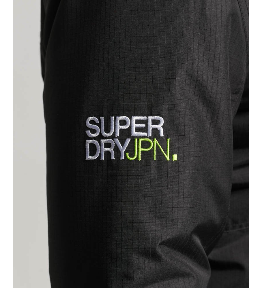 Jaqueta corta-vento Superdry Yachter, preta