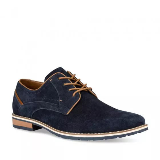 Derbies MARINE B-BLAKE CUIR