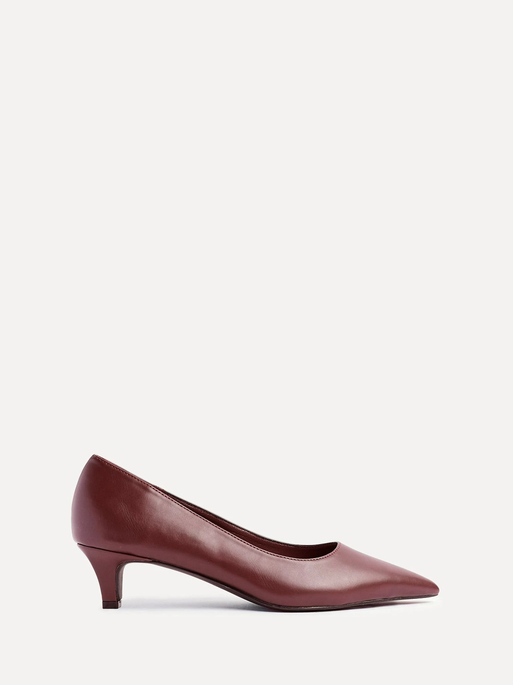 Rood - Linzi Zola Kitten Court Heel
