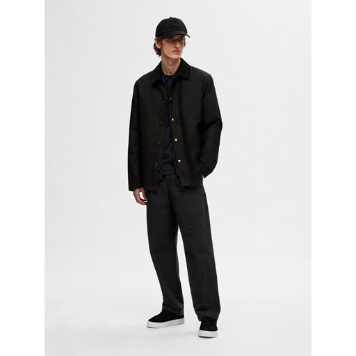 Selected Homme 220-Loose Art Bukser, Black, W31/L32