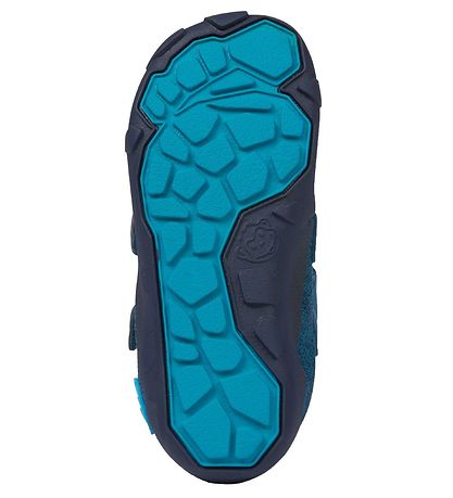 Affenzahn Støvler - Happy Smile - Tex - Barefoot - Blåe Sapphire