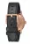 Nixon The Station Leather Rose Gold / Black A1161-1098