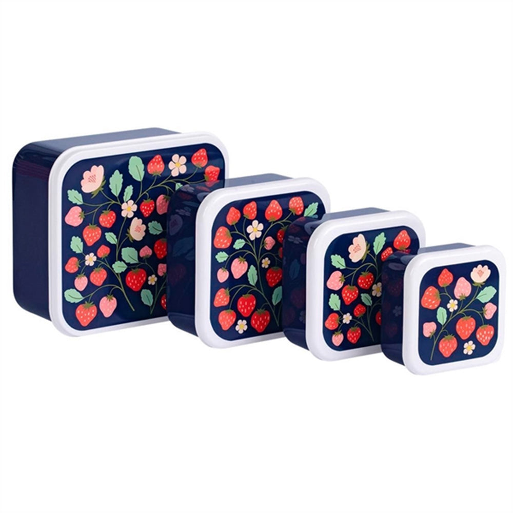 Køb A Little Lovely Company Madkasse og Snackbox Strawberries