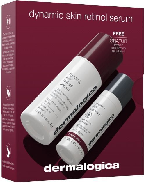 Dermalogica - Dynamic Skin - Retinol Serum - 30ml + Recovery SPF50 - 15ml