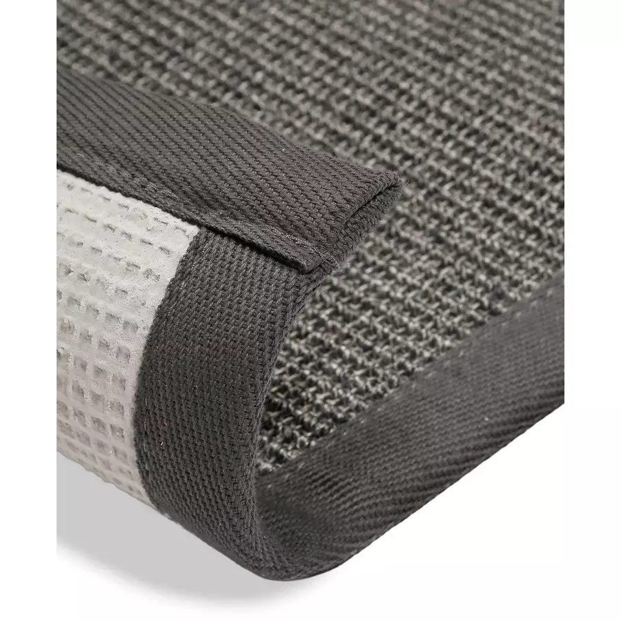 Wecon home basics Kurzflorteppich Ansgar grau