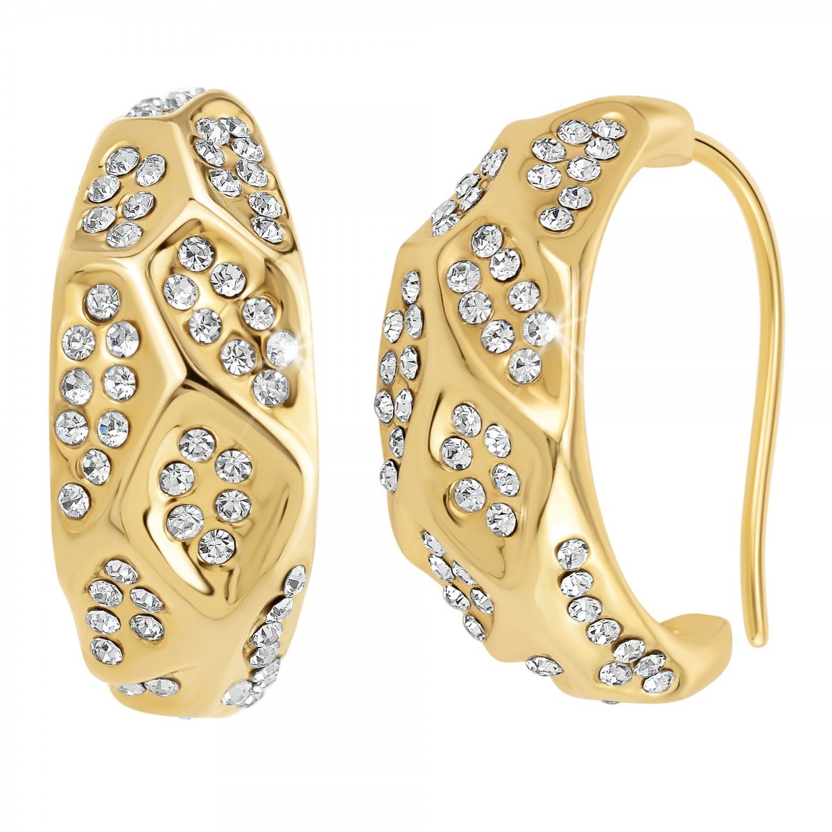 Boucles d'oreilles SC Bohème ornées de Cristaux scintillants