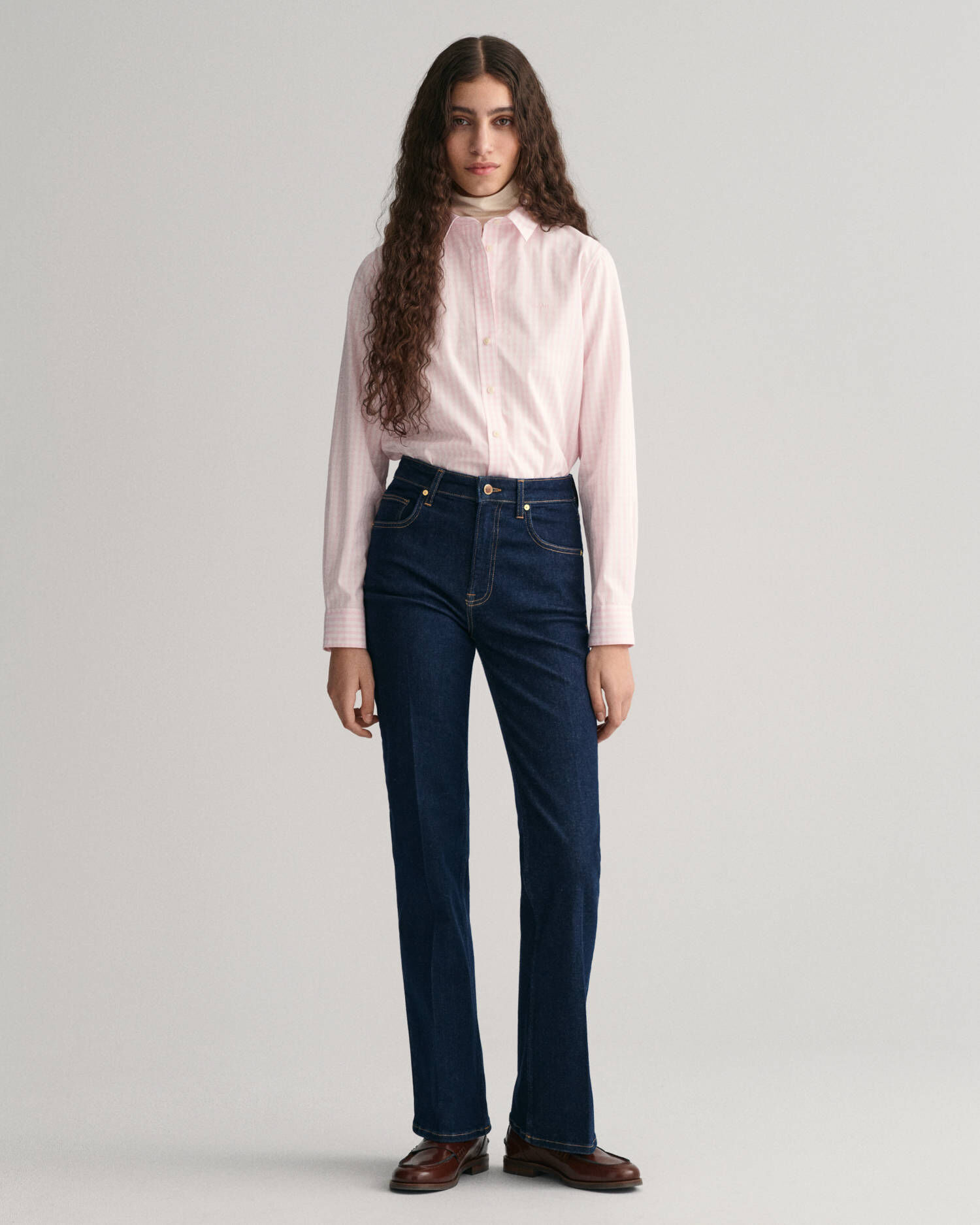 Gant| Damen Bluse Regular Fit Langarm