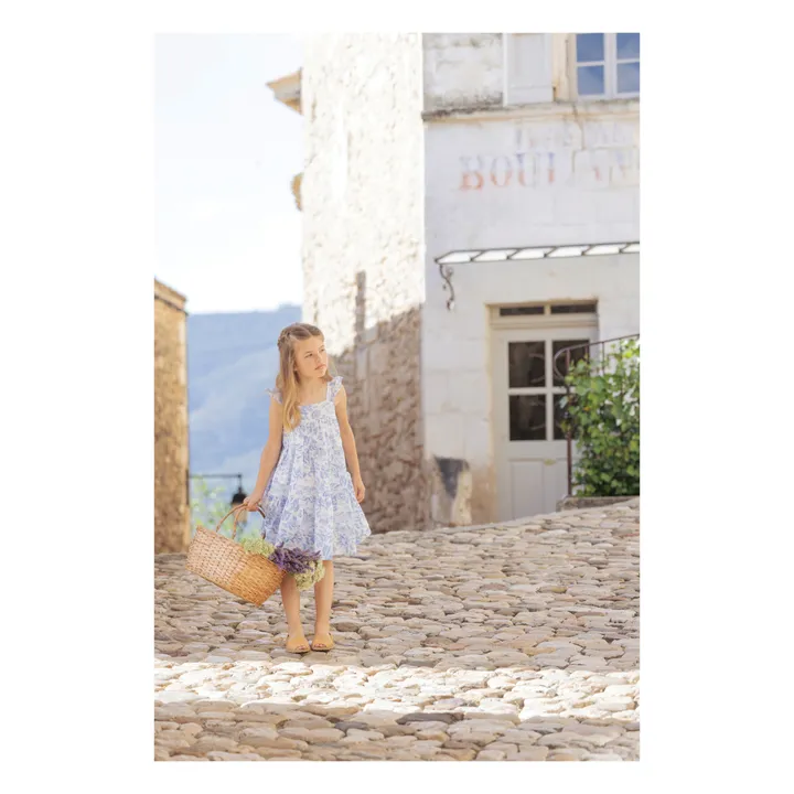 Tartine et Chocolat Robe Fleurs | Bleu