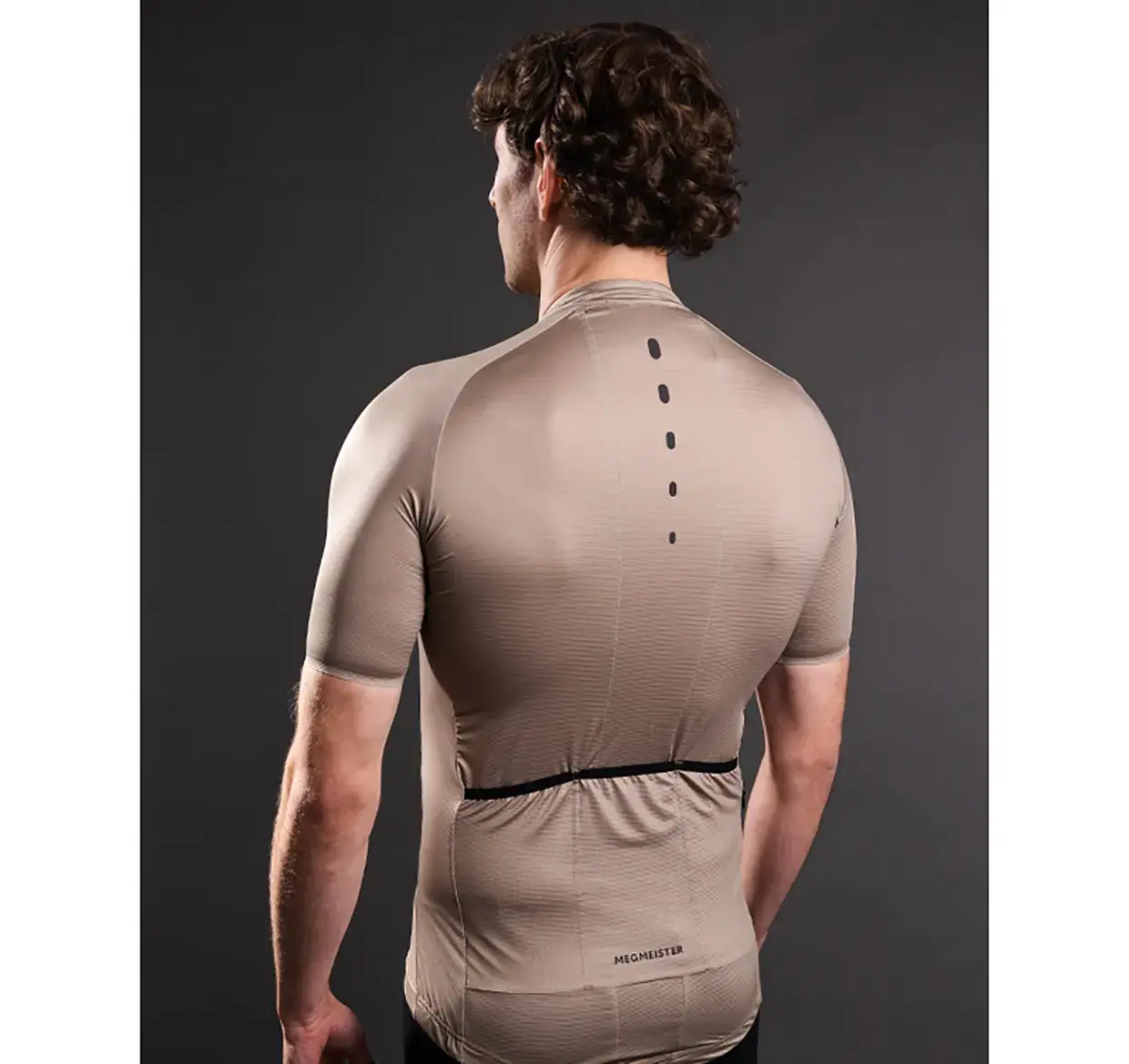 Megmeister Aero Summer Fietsshirt Korte Mouwen Oranje Heren