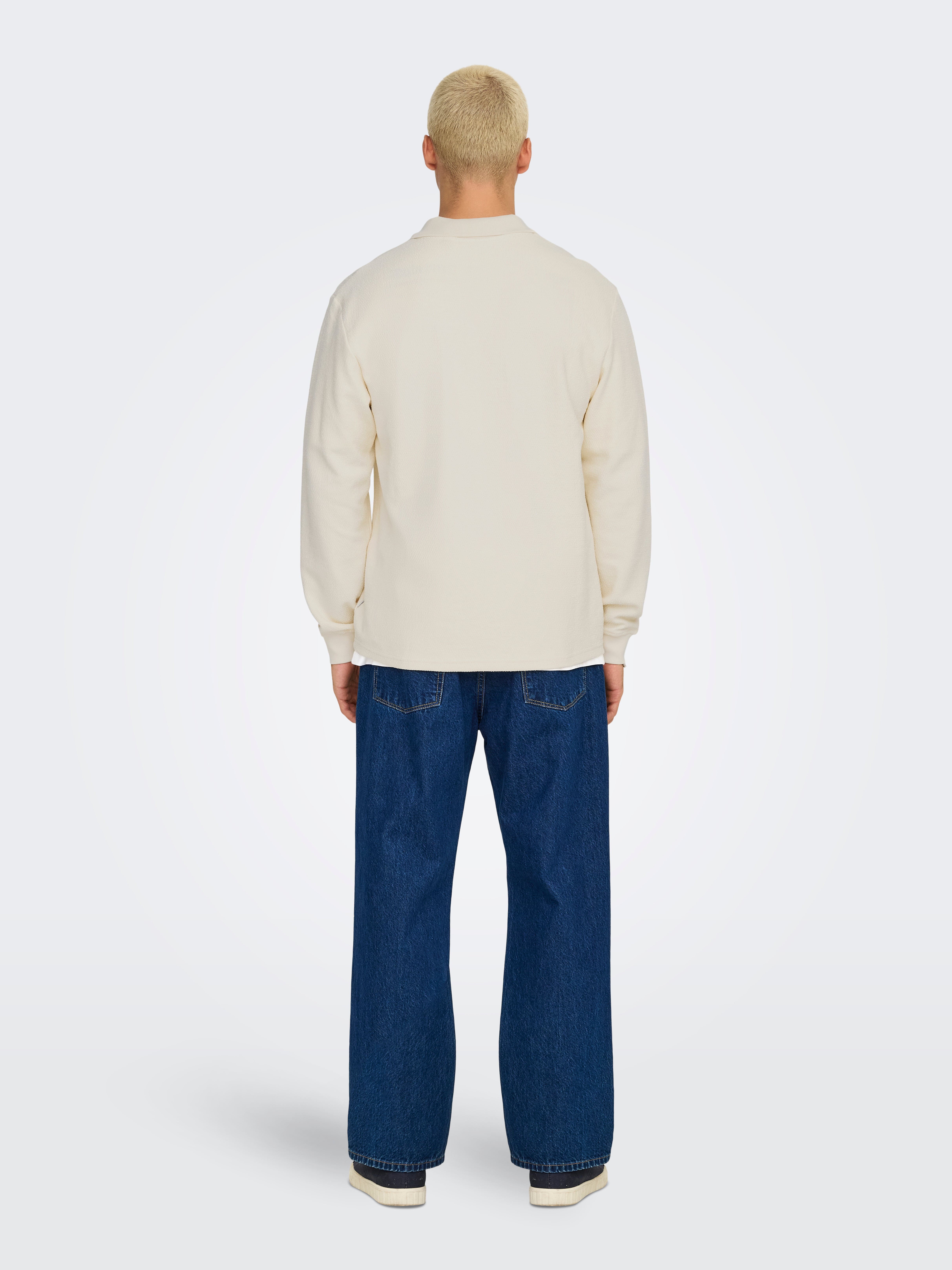 ONSTREVOR Polo Antique White