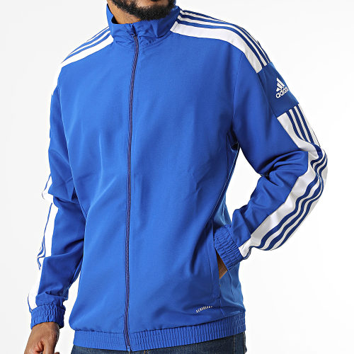 Veste Zippée A Bandes GP6445 Bleu Roi
