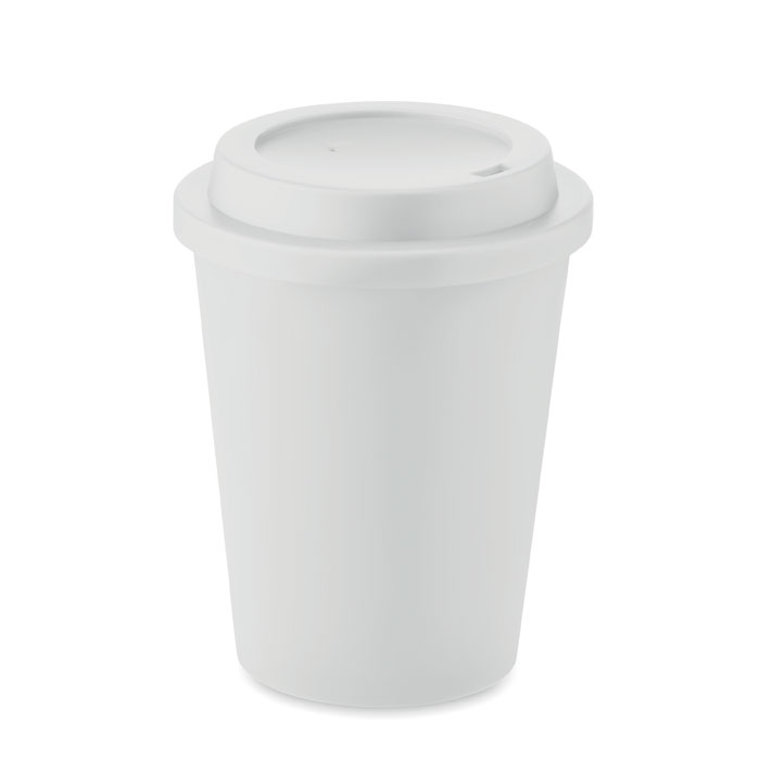 GiftRetail MO6582 - NOLA Gobelet double paroi PP 300 ml