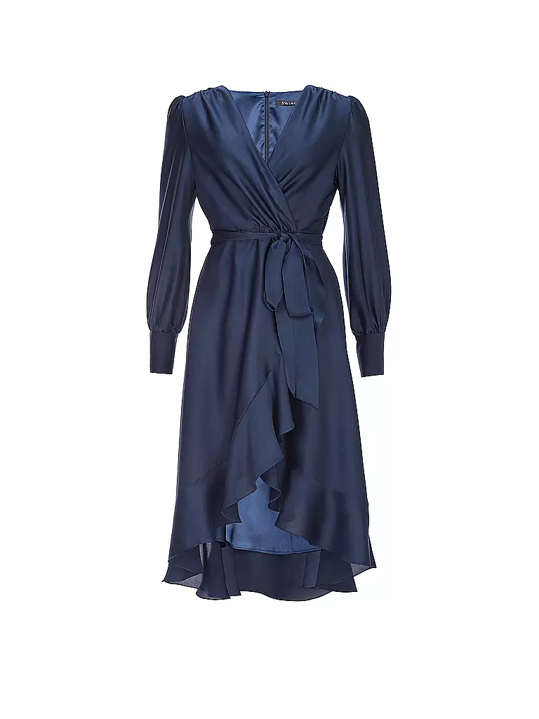 SWING Anlasskleid dunkelblau