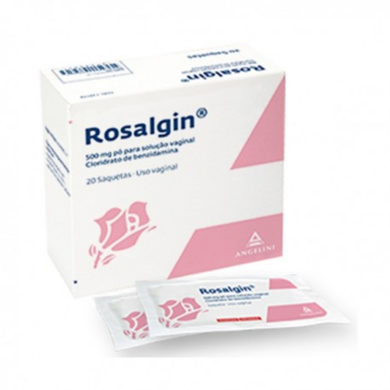 Rosalgin, 500 mg x 20 Pó sol vag saqueta