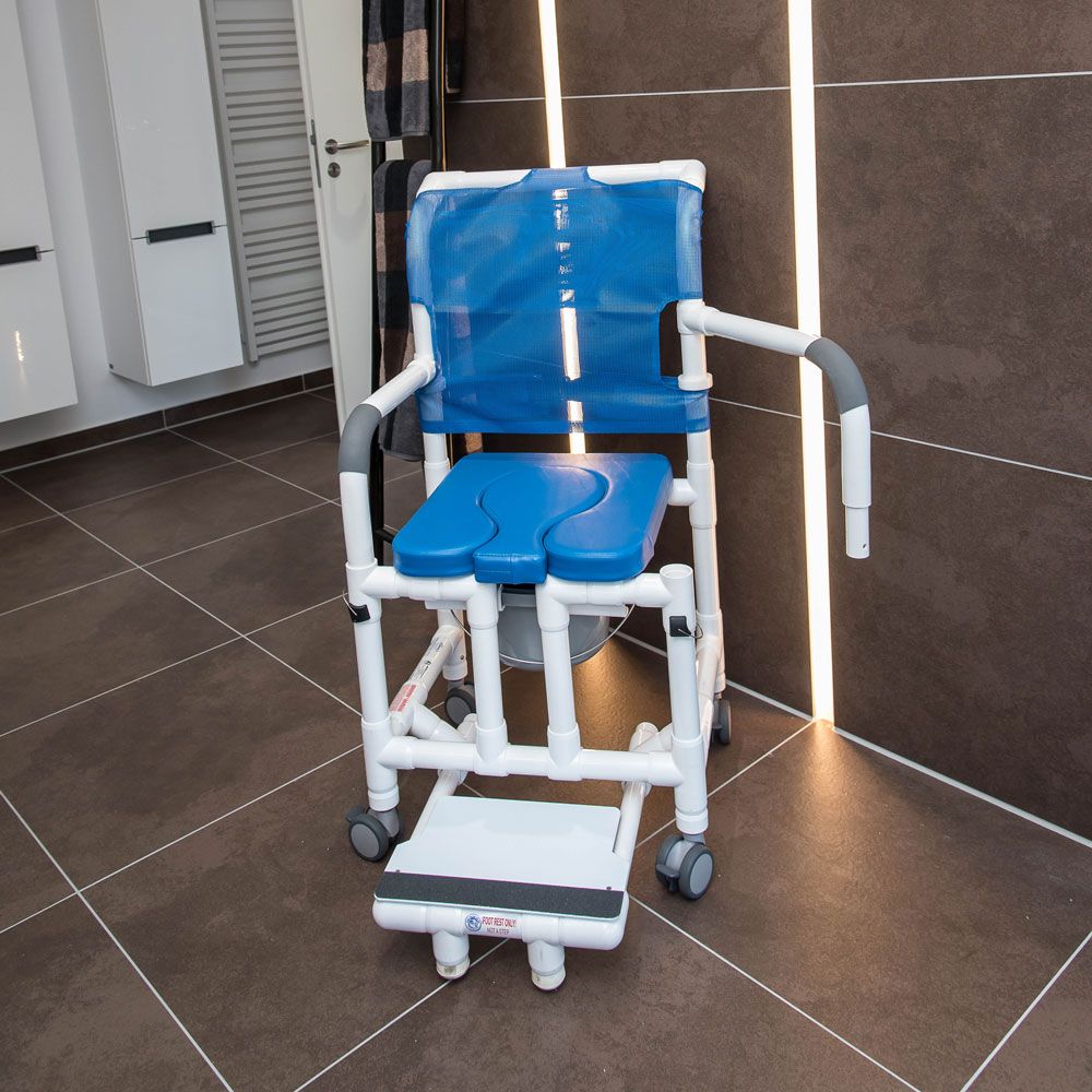 CareLine PCS Dusch- und Toilettenrollstuhl Komplett FARBIG