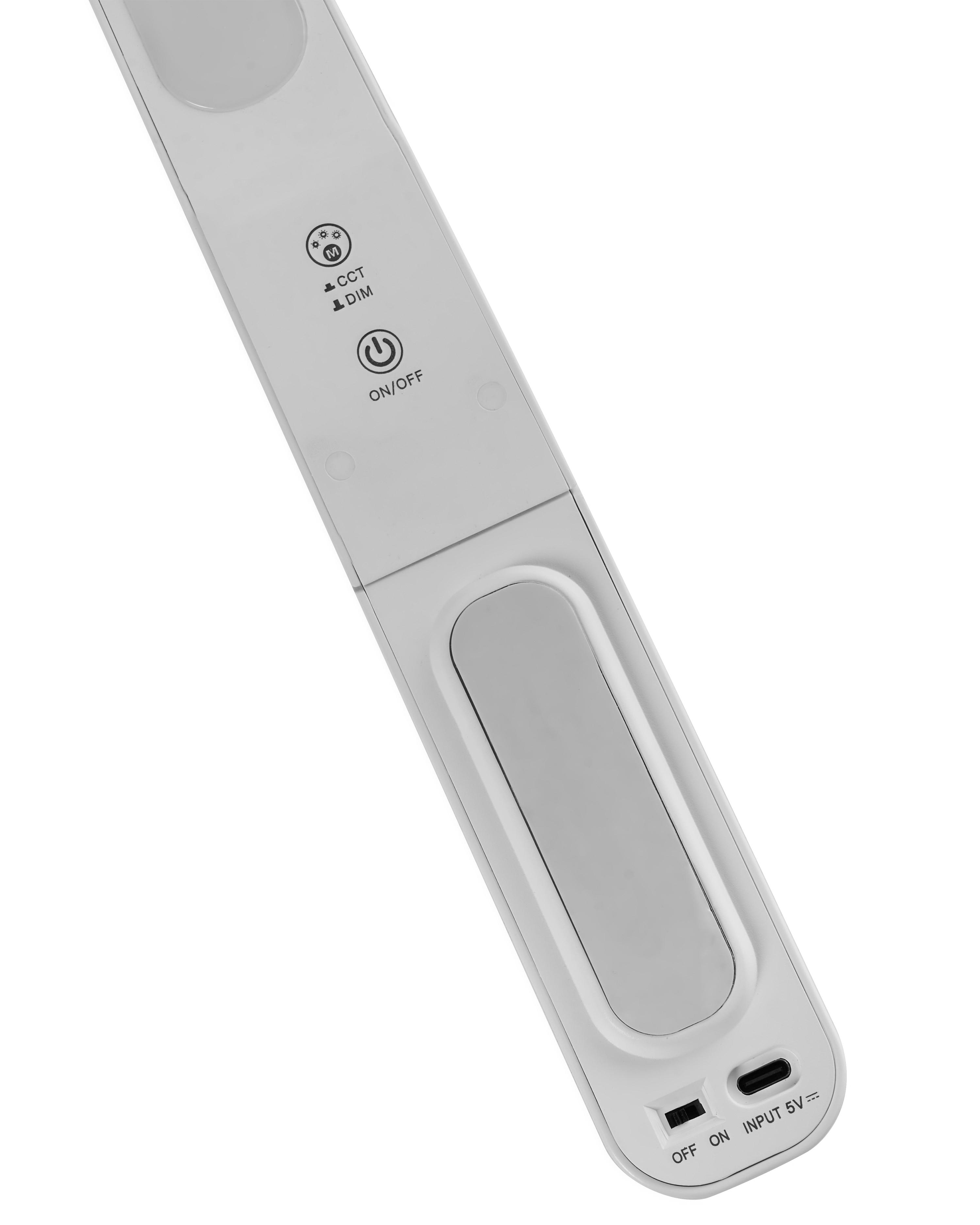 LED bureaulamp TUCANA met dimmer Wit