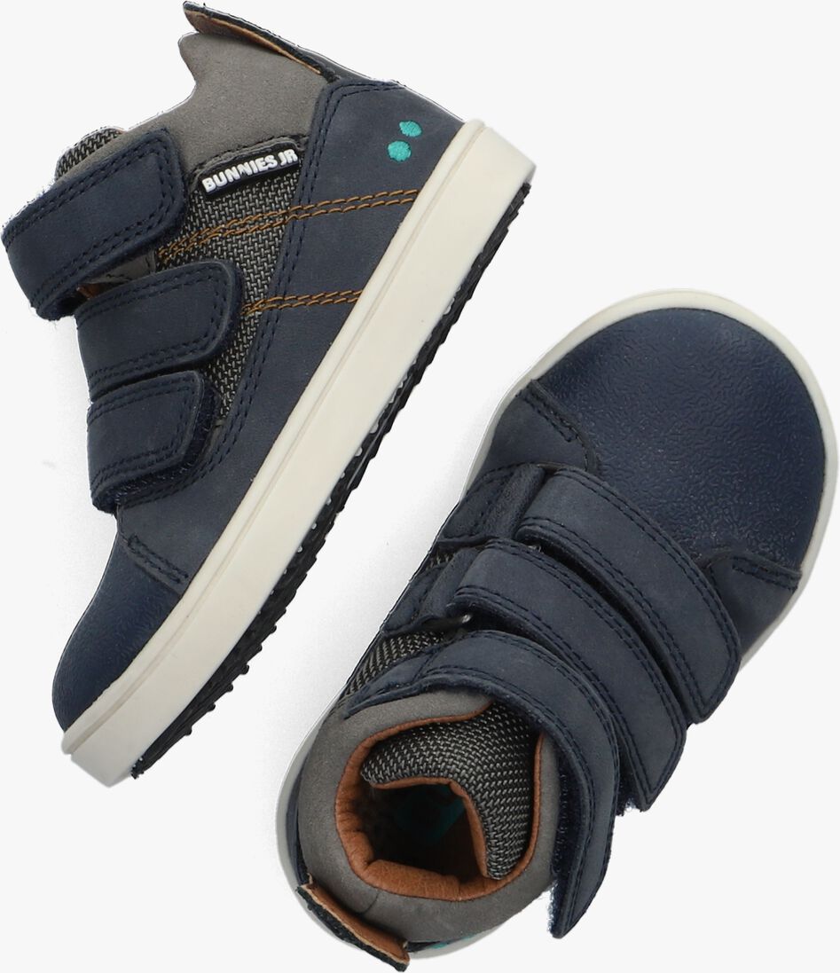 BUNNIESJR blauwe bunniesjr hoge sneaker patrick pit