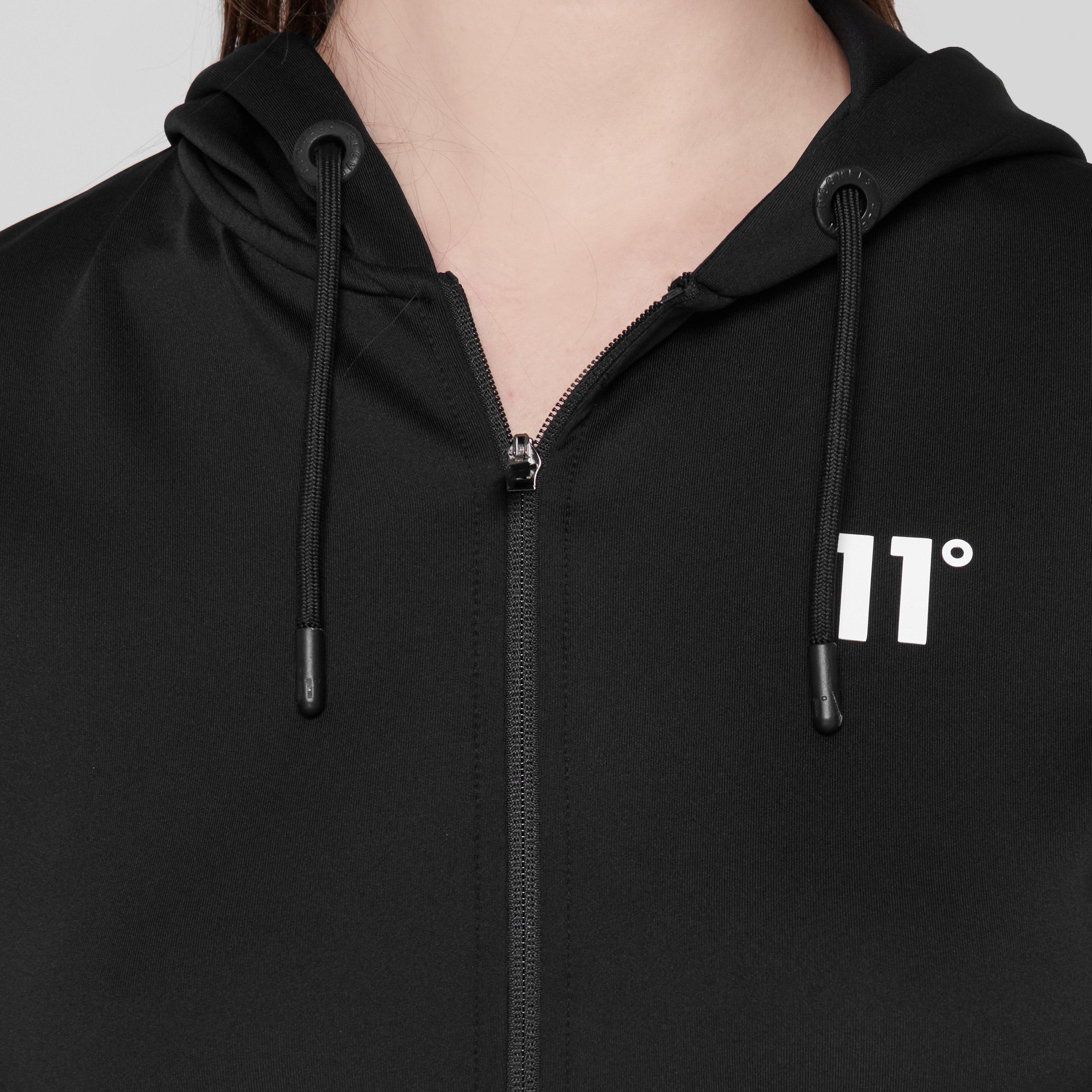 11 Degrees Core Poly Full Zip Hoodie