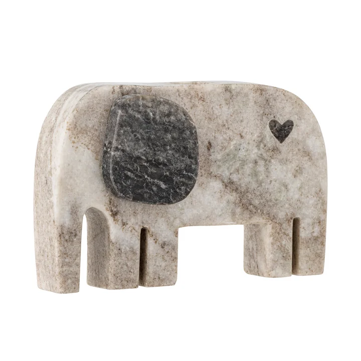 Bloomingville Mini - Camy Deko Elefant, natur