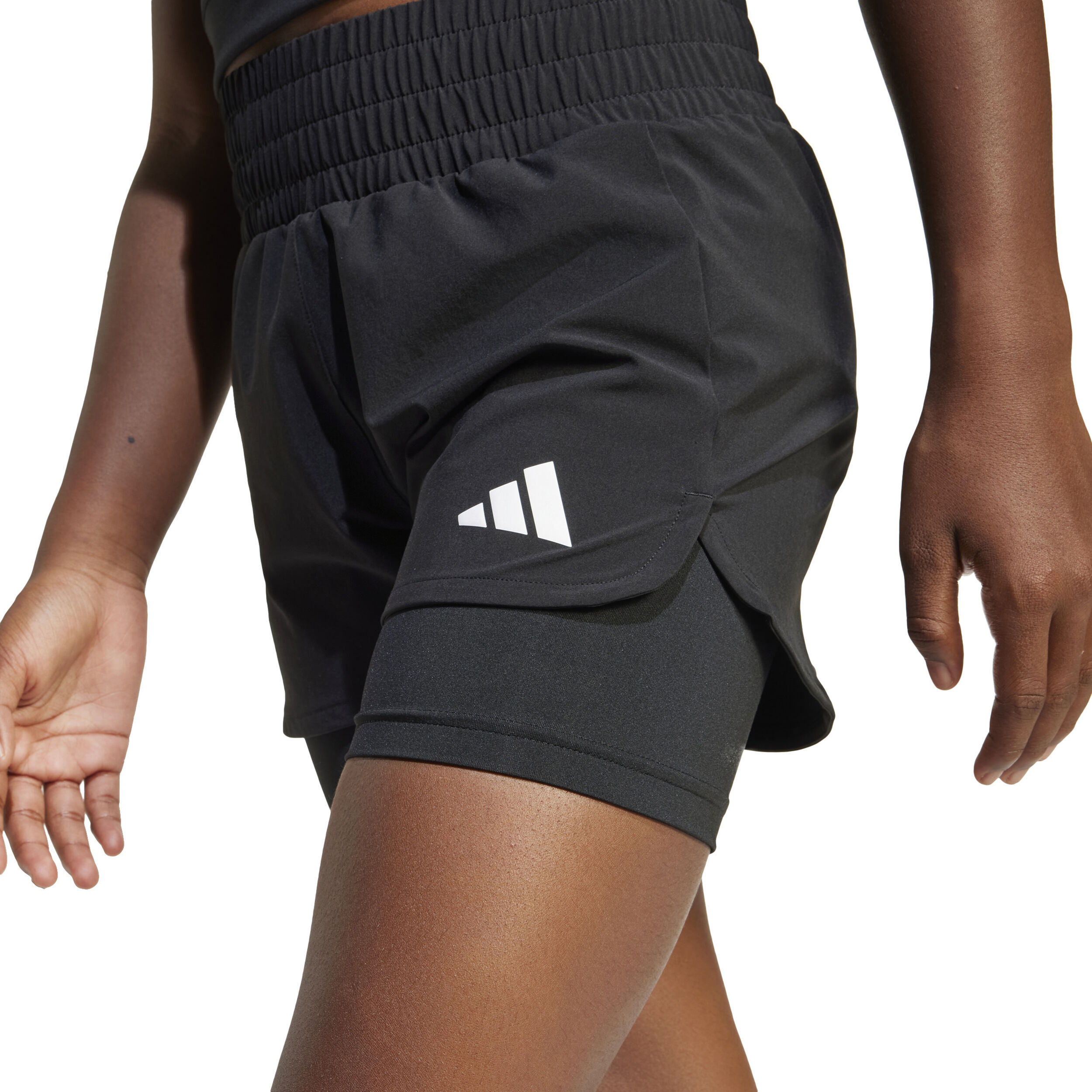 adidas All Sports Pacer NXT 2in1 Shorts Enfants - Noir