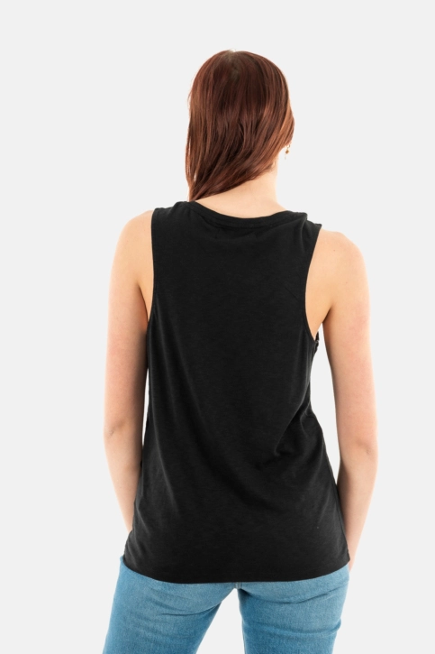 Débardeurs superdry scoop neck tank 02a black